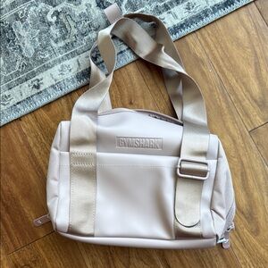 Gymshark Women's Beige Travel Bag